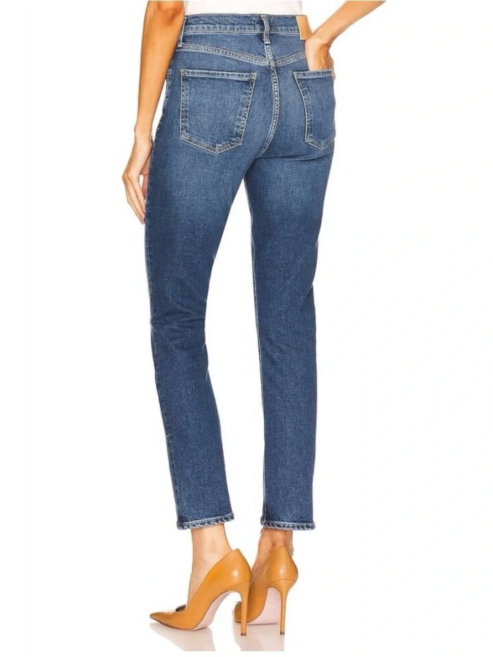 CITIZENS OF HUMANITY charlotte high rise straight jeans Medium Wash Size 25